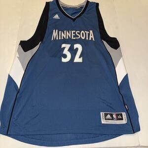 Minnesota Timberwolves KARL-ANTHONY TOWNS Jersey Men Sz 2XL Basketball Length +2